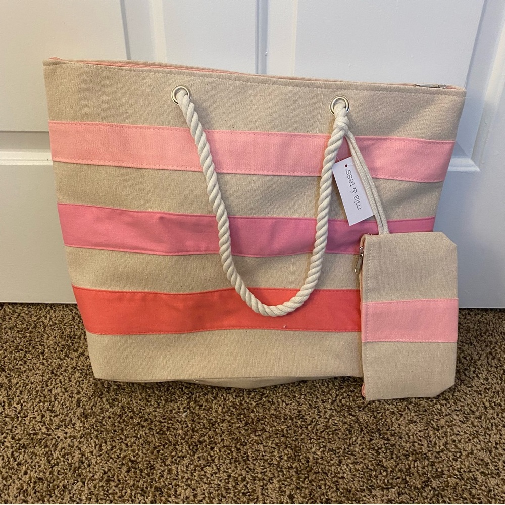 Mia and Tess Beach Bag